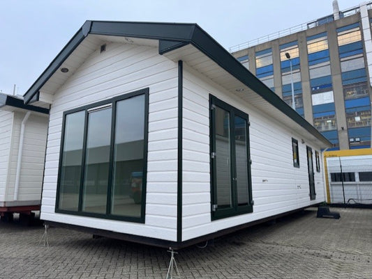 ** TOP chalet 2 slaapkamers douche/toilet en zolder 39.950,-**